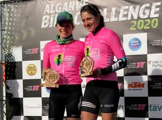 Karen Brouwer en Naima Madlen Diesner winnen Algarve Bike Challenge