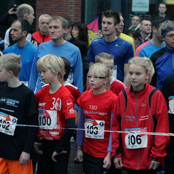 1e Centrumcross Run Surhuisterveen 2014 | Wielrennen Surhuisterveen