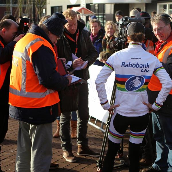 20e Centrumcross 2015 Dames | Wielrennen Surhuisterveen