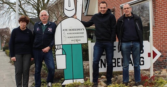 Louw Hoeksma nieuwe eigenaar Hoeksma’s Schildersbedrijf