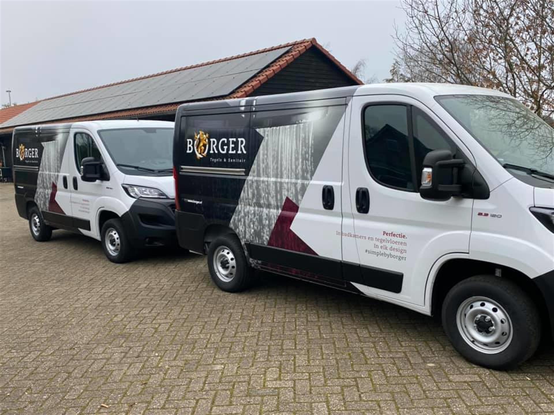 N.N.A.B. Fiat bedrijfswagens voor Borger Tegels & Sanitair