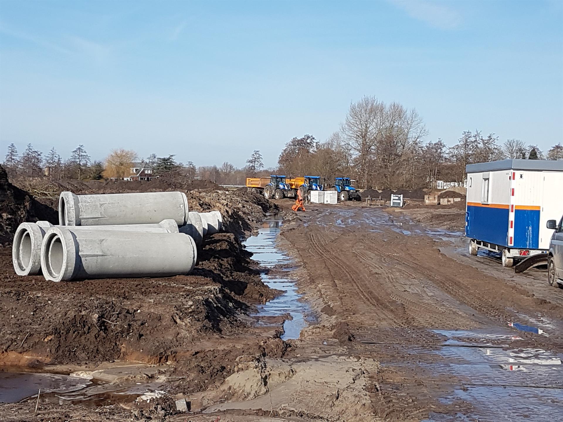  Bedrijventerrein Lauwerskwartier 2 Surhuisterveen in april klaar