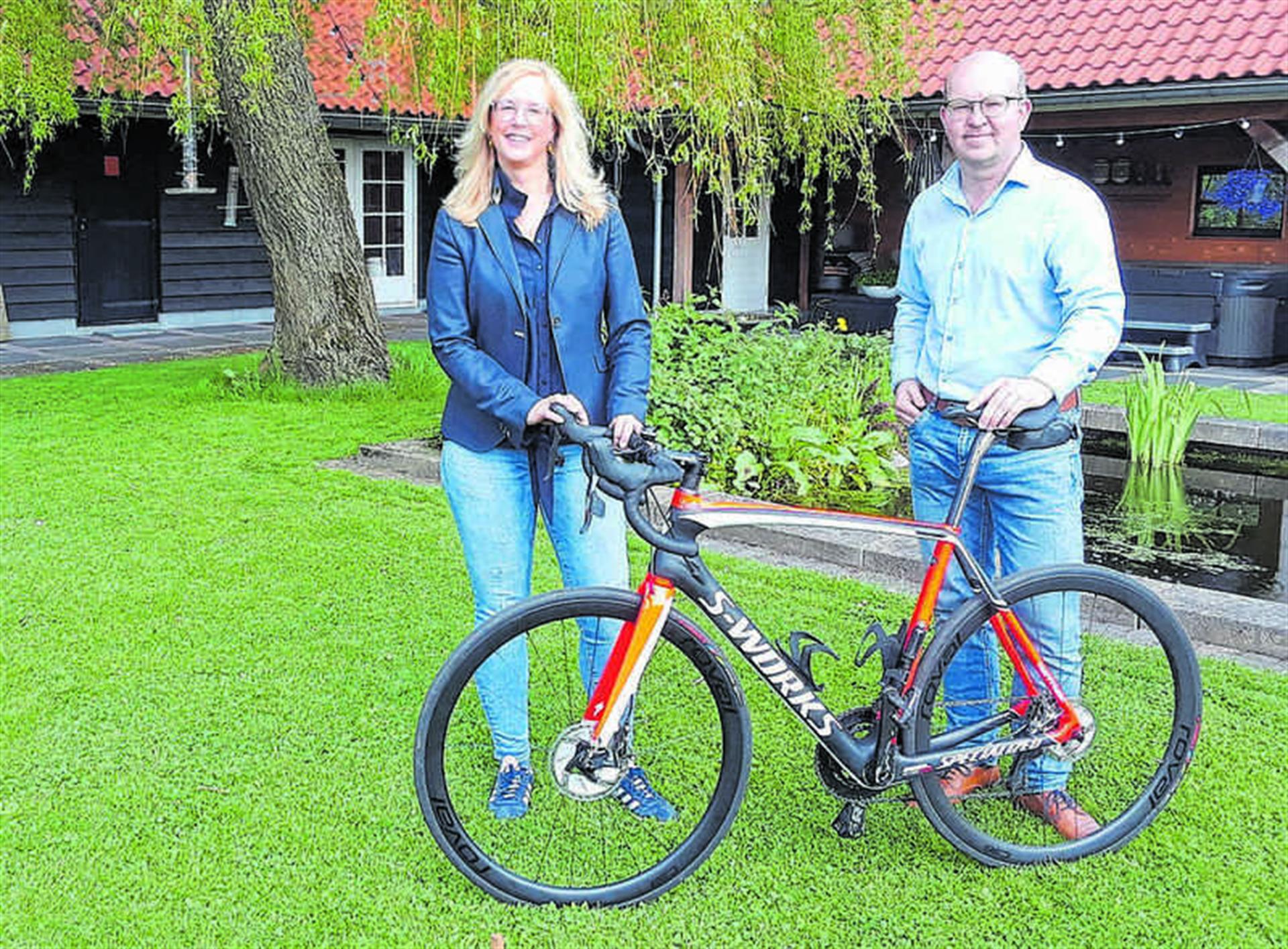 Eerste fietstoertocht van 2021 rond Surhuisterveen