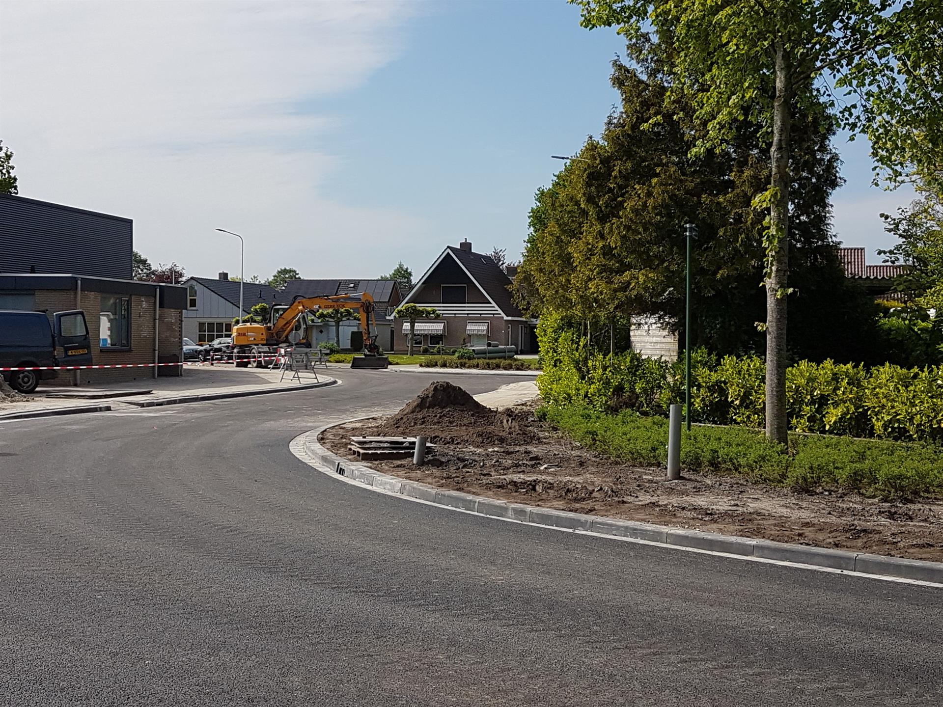 Afronding herinrichting centrum Surhuisterveen voor de bouwvak