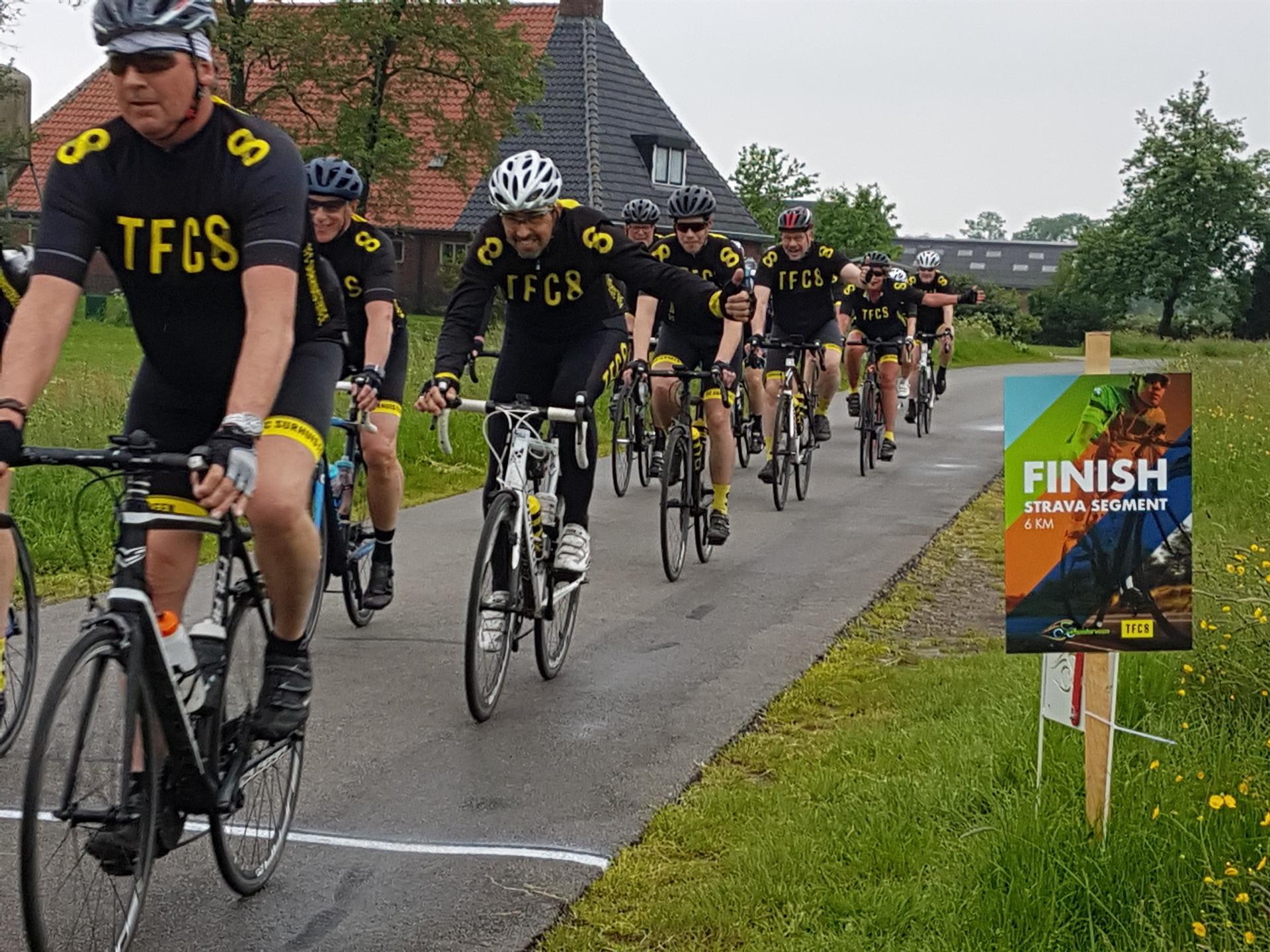 1e Strava Toertocht Surhuisterveen smaakt naar meer