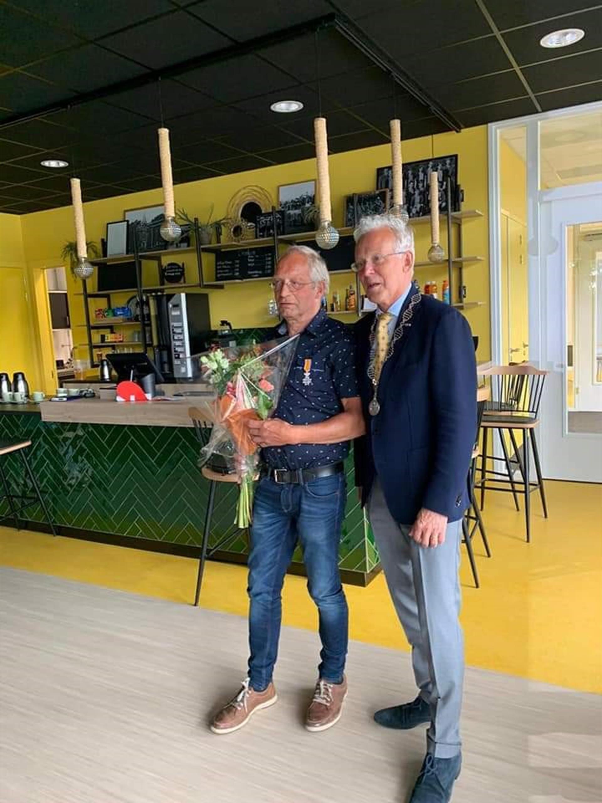 Lintje voor Pieter Postma (67) uit Drachtstercompagnie