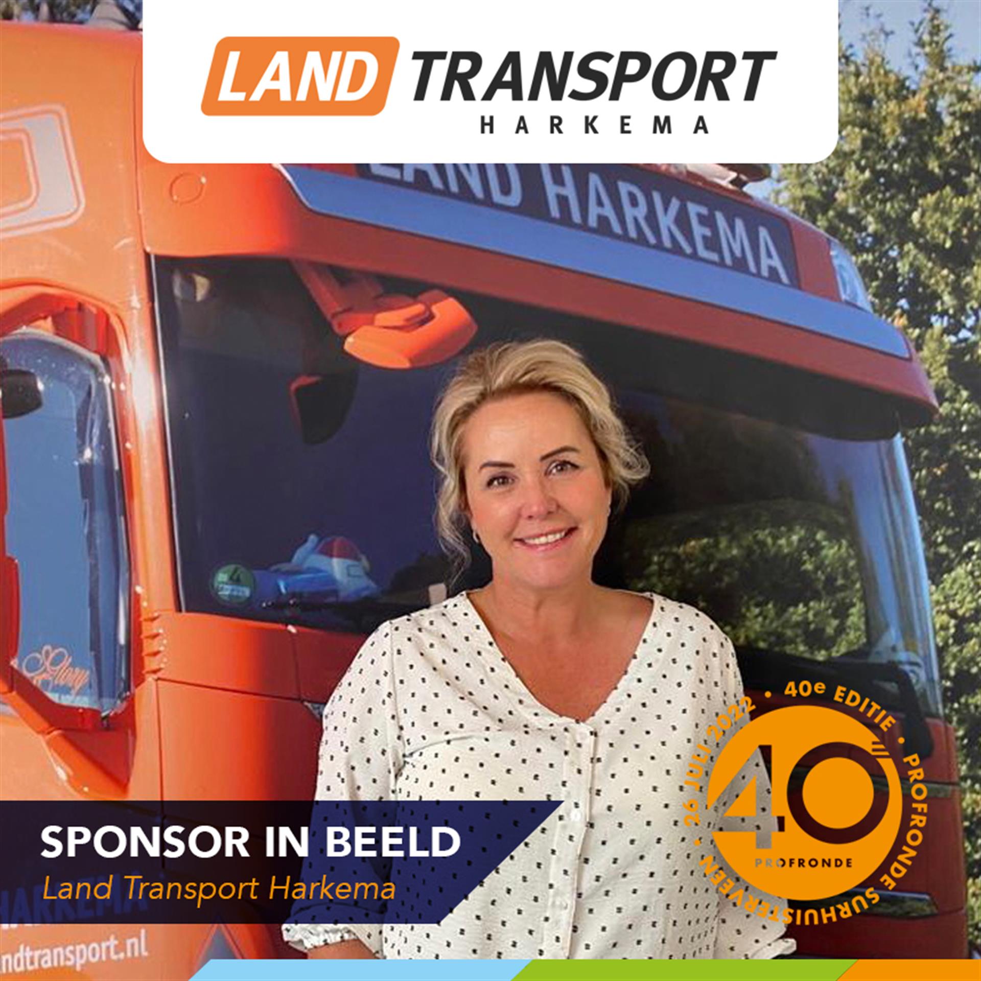 Sponsor in Beeld - Land Transport Harkema