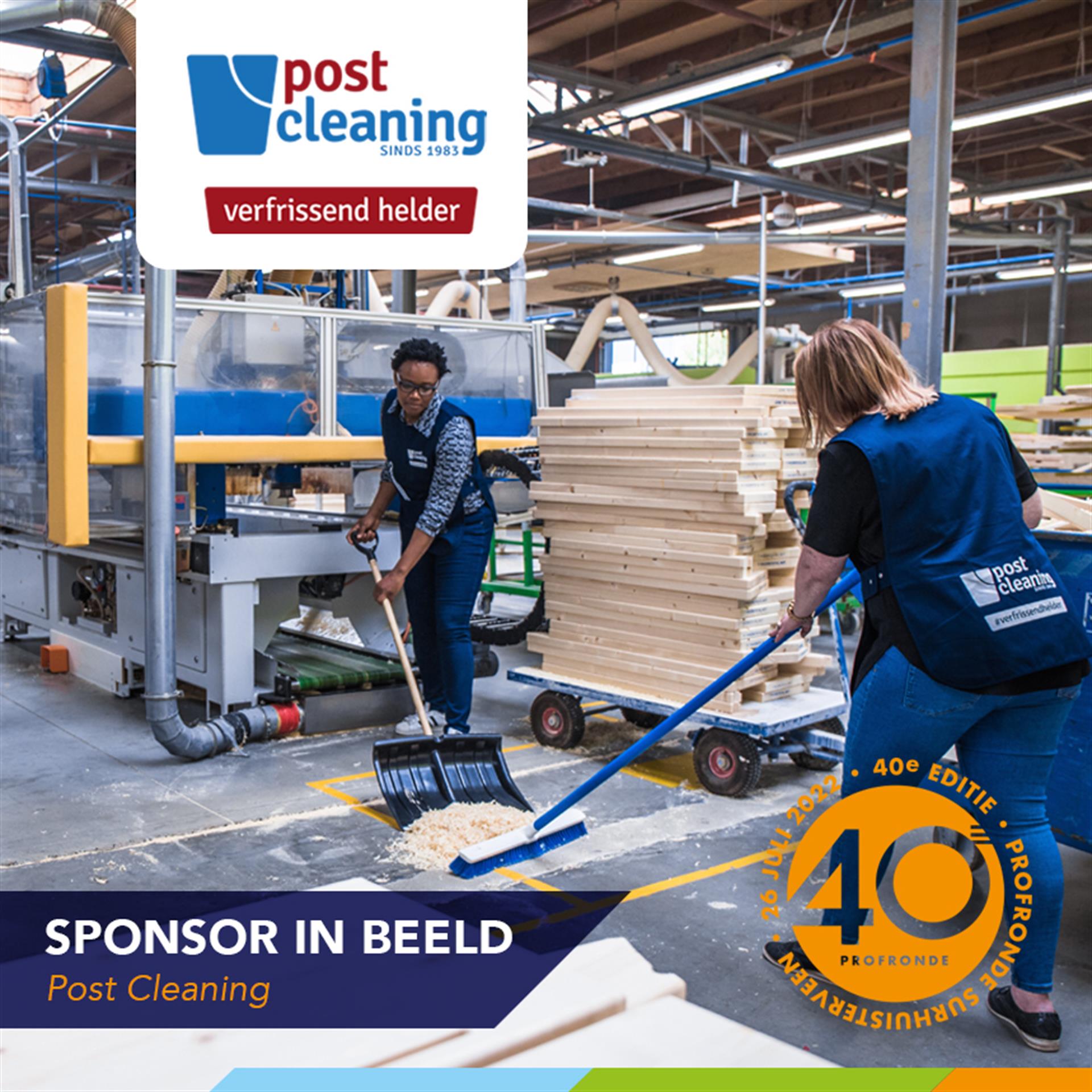 Sponsor in beeld: Post Cleaning - Wij zijn verfrissend helder