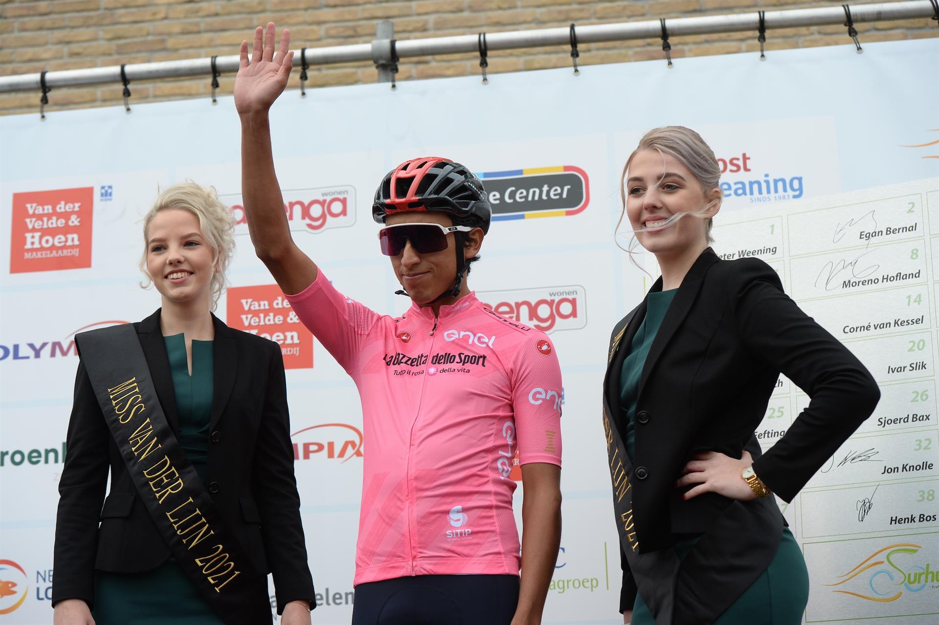 Egan Bernal na lange revalidatie terug in koers