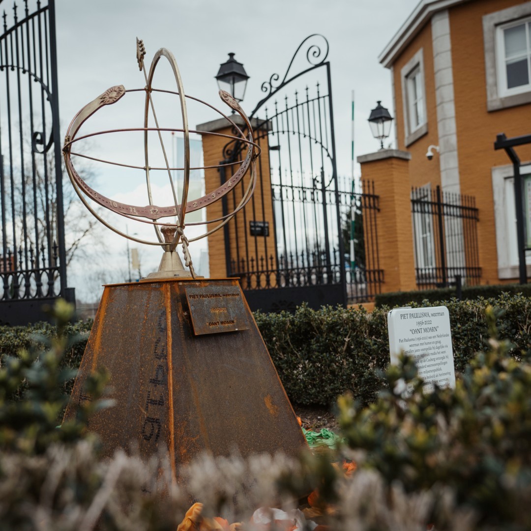 Aandenken Piet Paulusma op Cauberg onthuld
