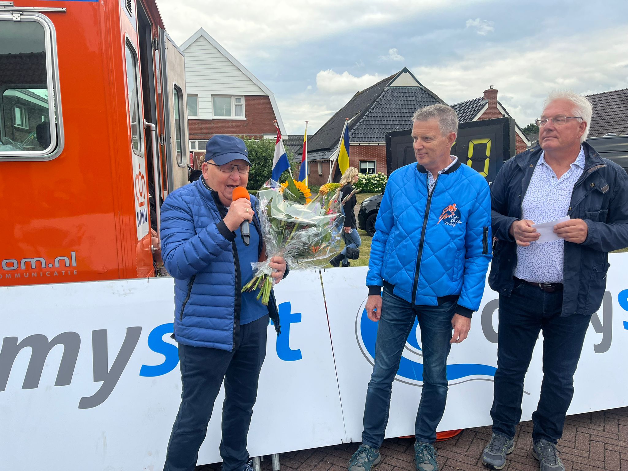 Andries Nieuwenhuis in het zonnetje gezet