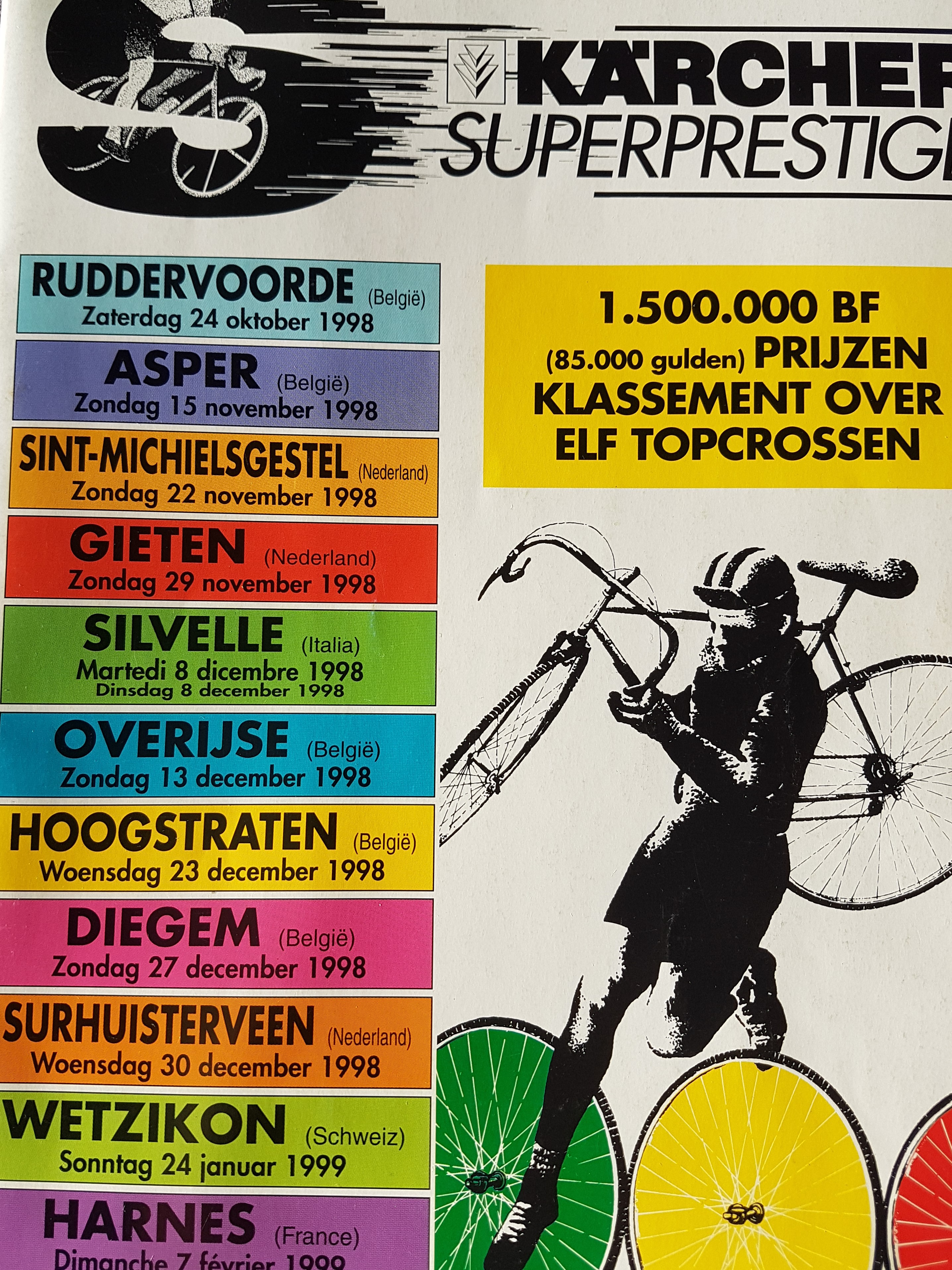 Surhuisterveen debuteerde 25 jaar geleden in de Superprestige