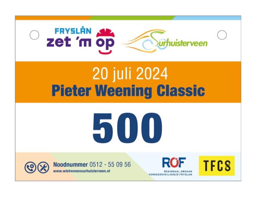 Ook daginschrijving Pieter Weening Classic mogelijk