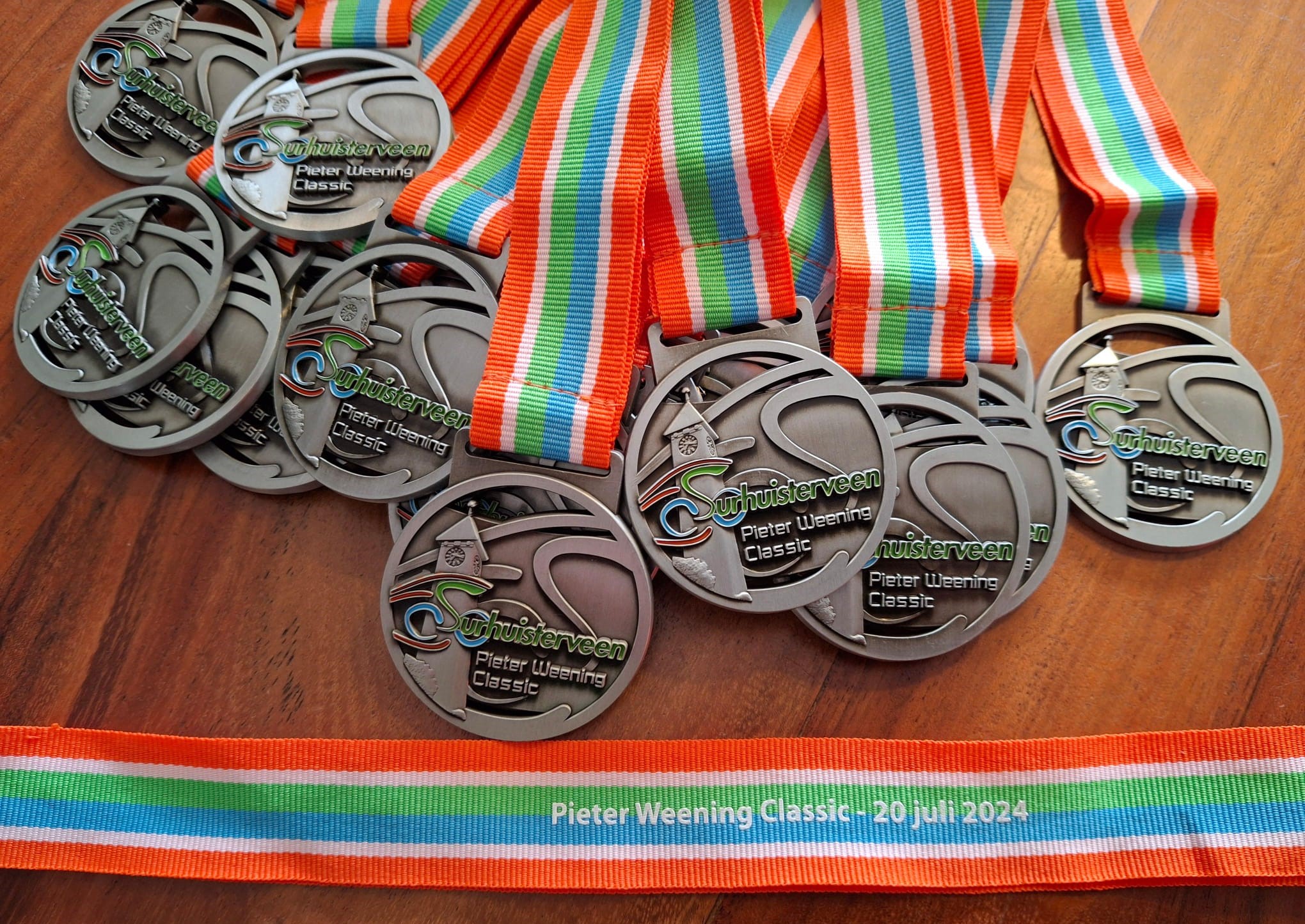 Pieter Weening Classic medaille voor alle deelnemers
