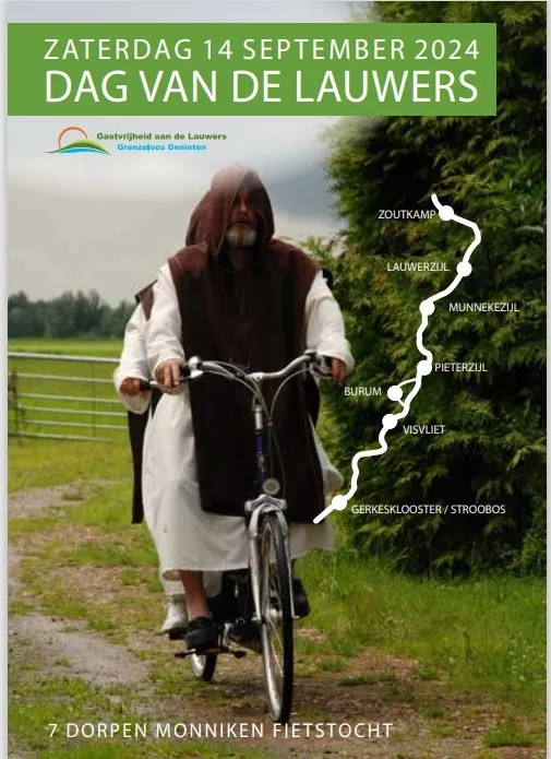 7 dorpen Monnikentocht op Dag van de Lauwers