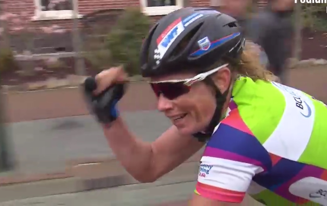 Kirsten Wild wint ook slotetappe in de Healthy Ageing Tour