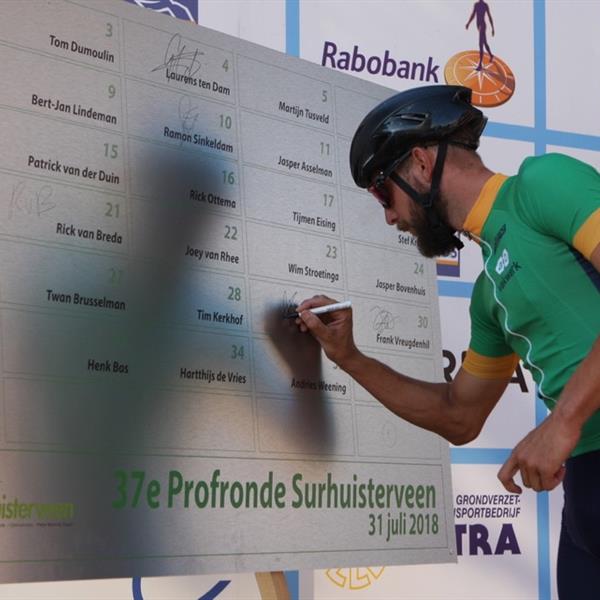 37e Profronde van Surhuisterveen 2018 - profs (foto's Edo Werkman) | Wielrennen Surhuisterveen