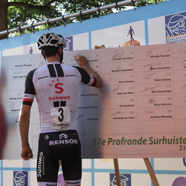 37e Profronde van Surhuisterveen 2018 - profs (foto's Edo Werkman) | Wielrennen Surhuisterveen