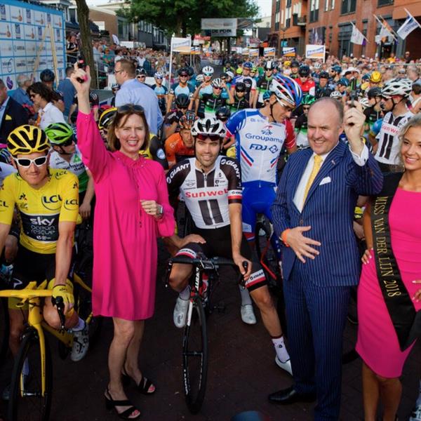 37e Profronde van Surhuisterveen 2018 - profs (foto's Edo Werkman) | Wielrennen Surhuisterveen