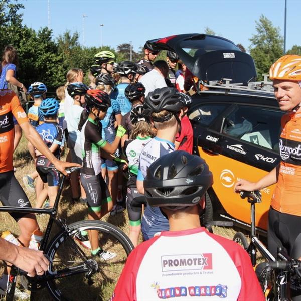 Wielerclinic voor de jeugd 31 juli 2018 (foto's Edo Werkman) | Wielrennen Surhuisterveen