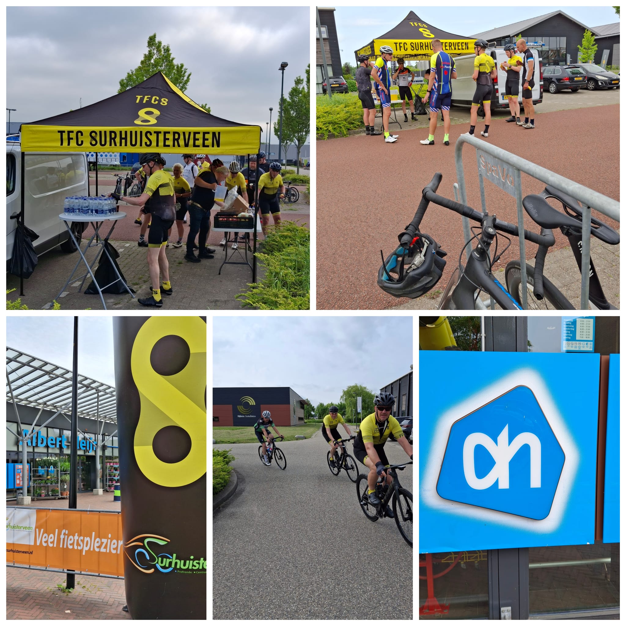 Prachtige 3e Albert Heijn toertocht Surhuisterveen - Dokkum