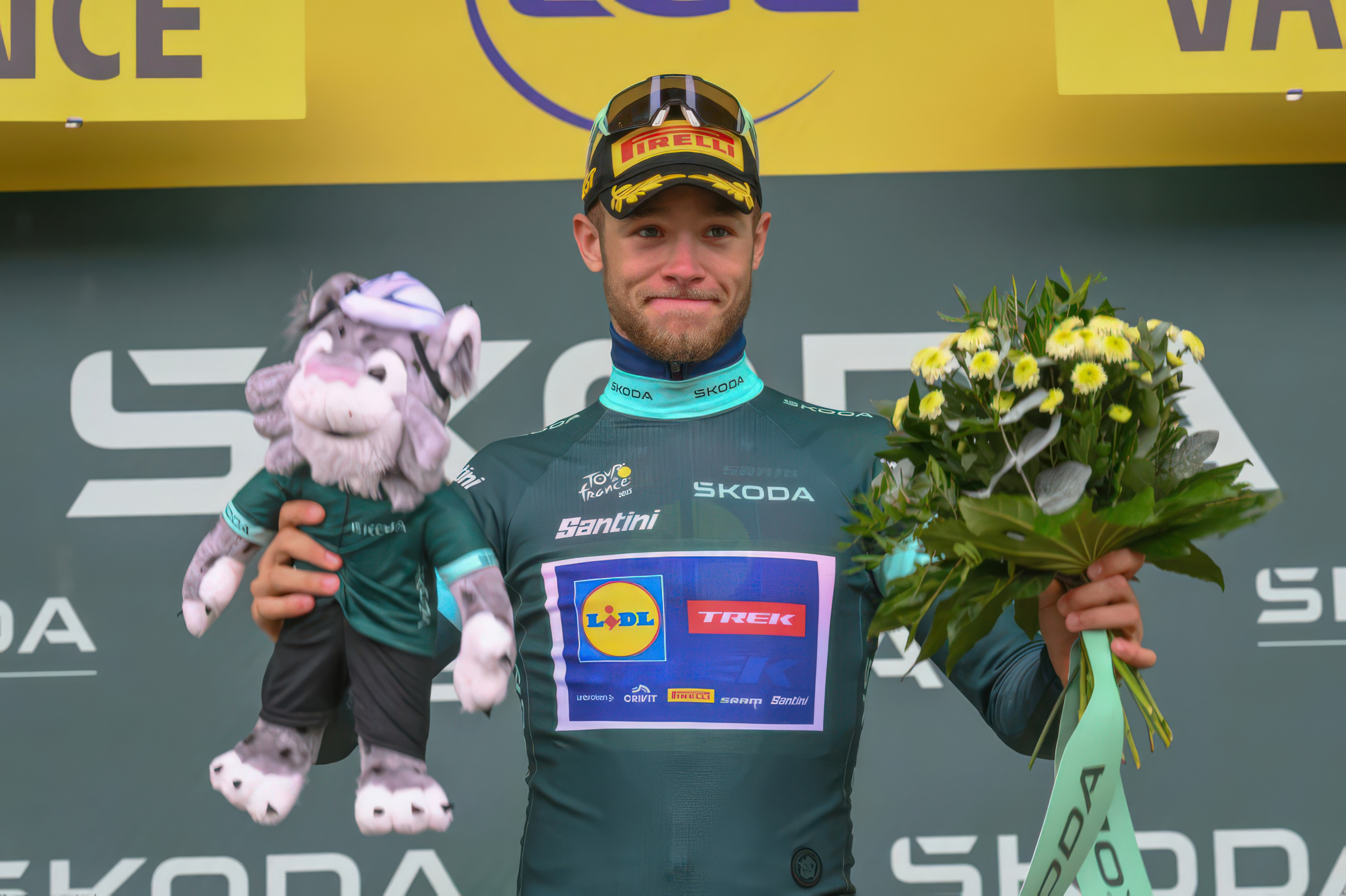 Geen derde etappezege in de ALUla Tour voor Jonathan Milan