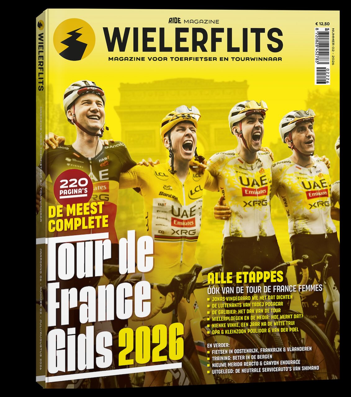 RIDE Magazine wordt Wielerflits Magazine