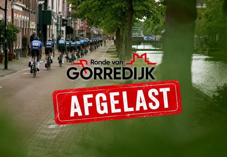 Wielerronde van Gorredijk afgelast!