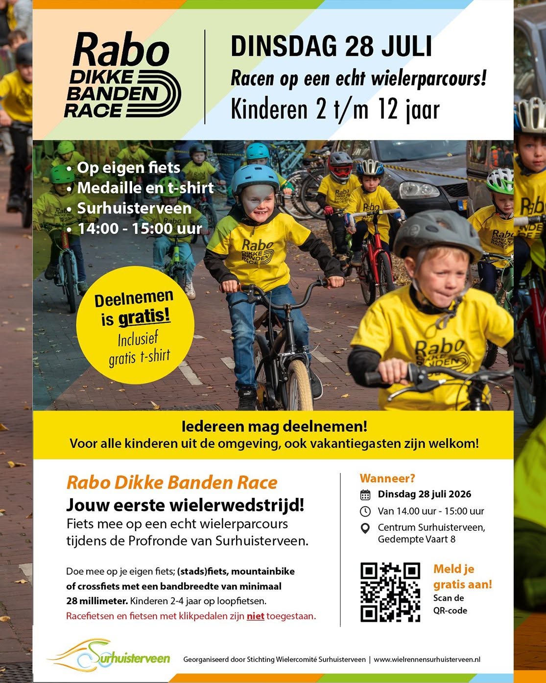 Dinsdag 28 juli - Rabo Dikke Banden Race op Profrondeparcours