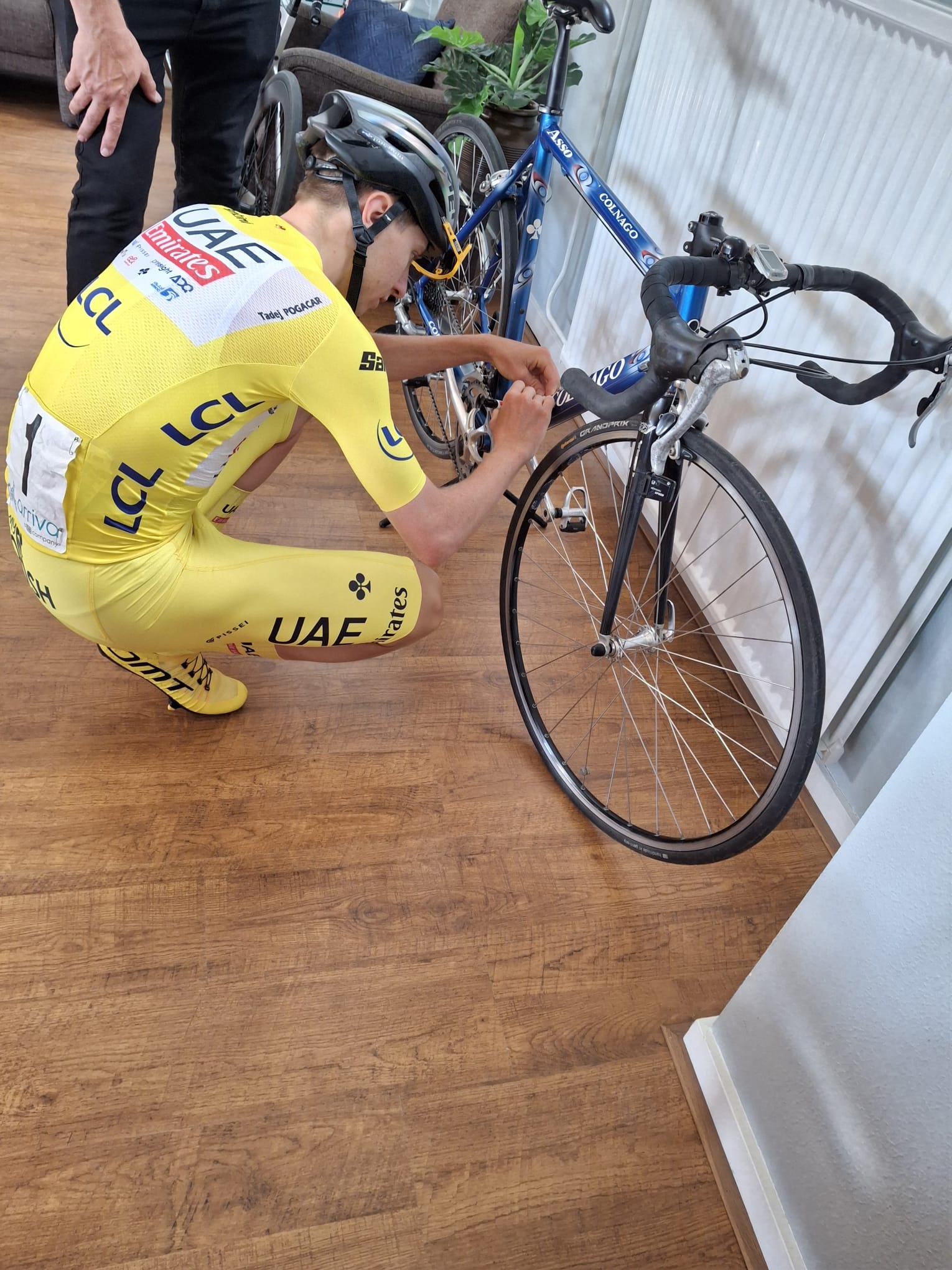 Colnago, de fiets van Tadej Pogačar