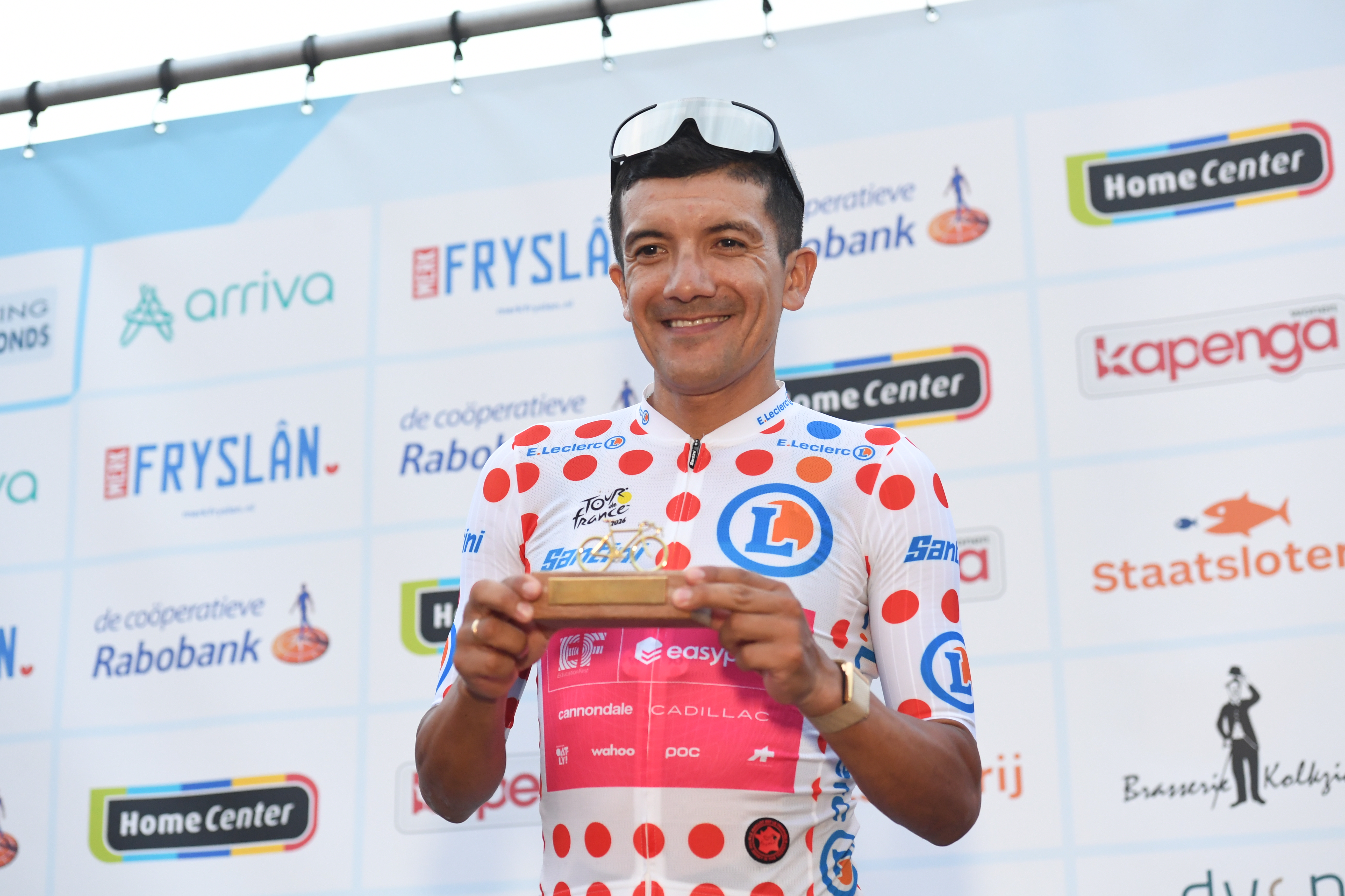 Richard Carapaz tweede in Clásica San Sebastián