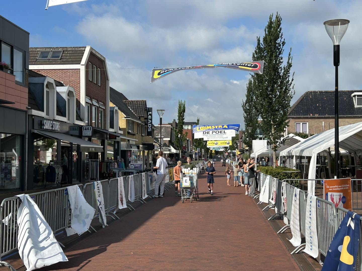KV It Fean is al jarenlang verbonden aan de Feanster wielerevenementen 