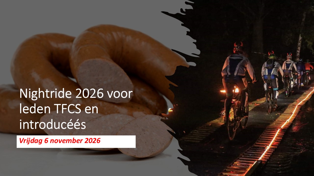 Vrijdagavond 6 november Nightride TFC Surhuisterveen 