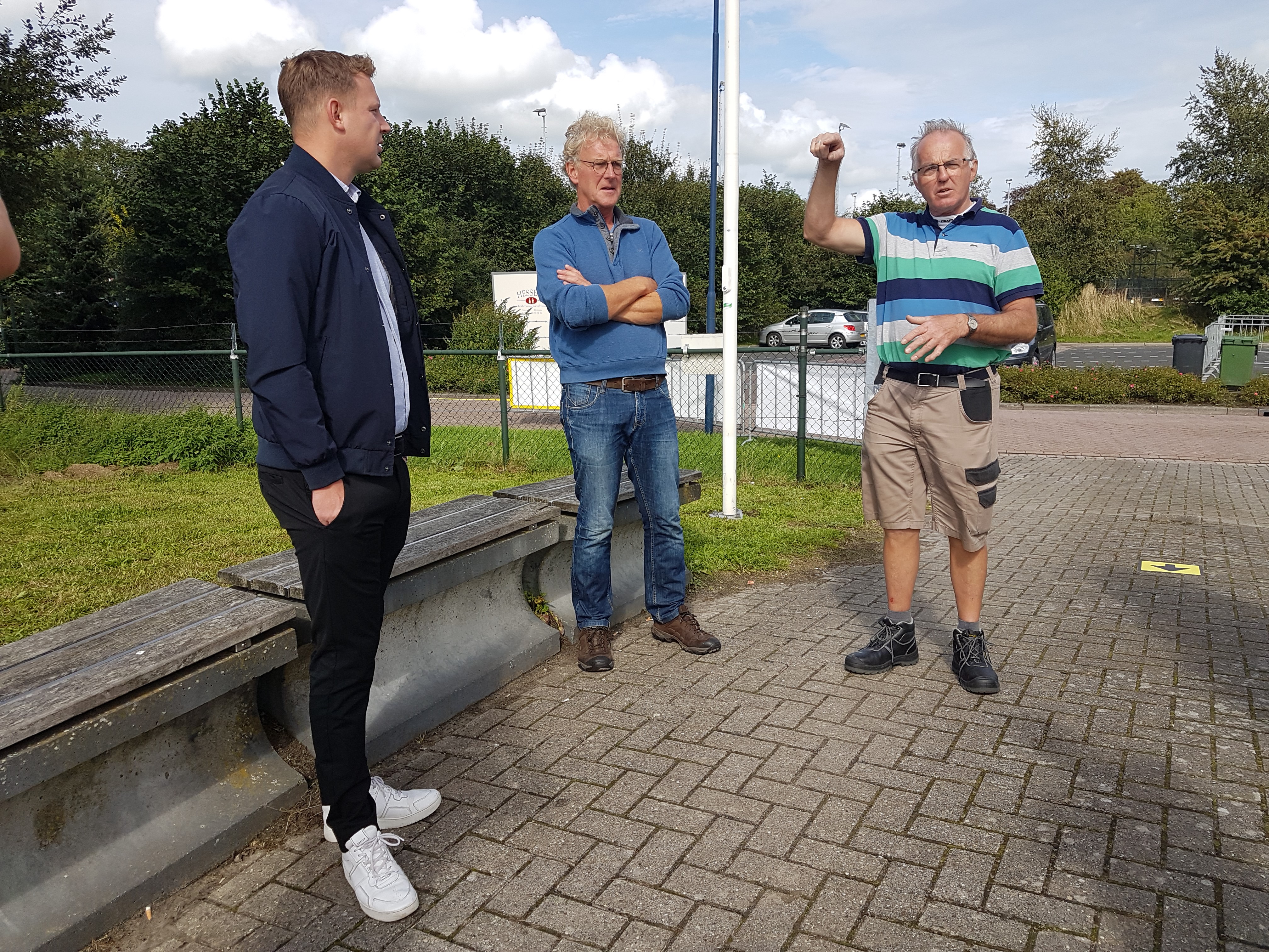 Burgermeester Brouwer en wethouder Spoelstra bezoeken PWC Arena